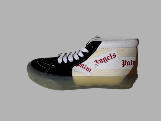 Vans Vault Sk8-mid Lx Palm Angels Black White Beige