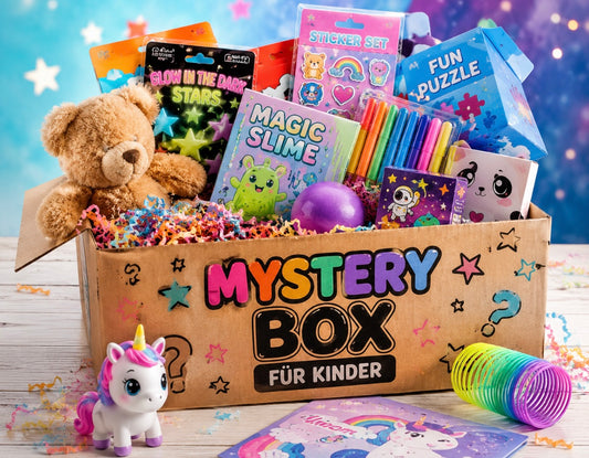 Mystery Box - Was steckt wohl drin? 🎁 Kids