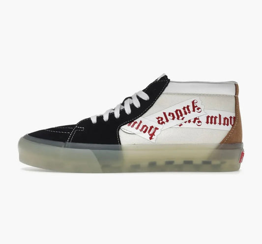 Vans Vault Sk8-mid Lx Palm Angels Black White Beige